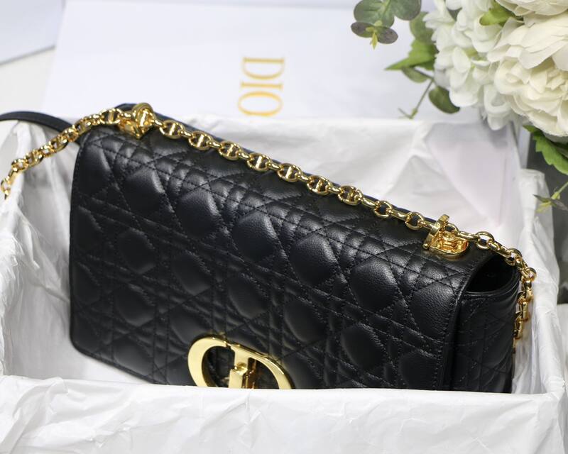 Dior Caro Black shoulder — Premium Replica