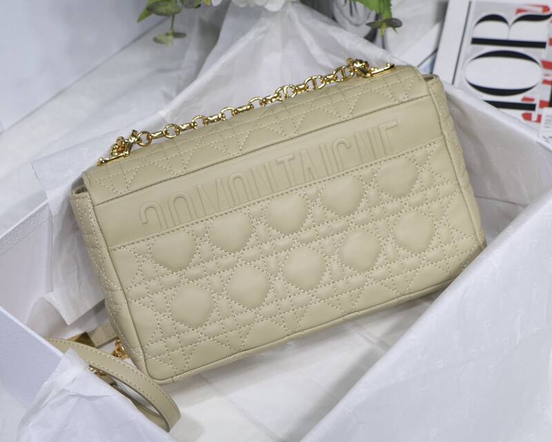 Dior Caro Beige crossbody — AAA Quality Replica