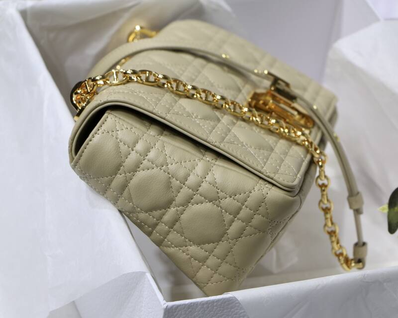 Dior Caro Beige crossbody — AAA Quality Replica