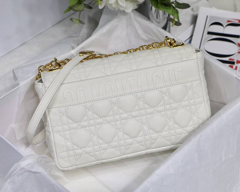Dior Caro White crossbody — 1:1 Replica