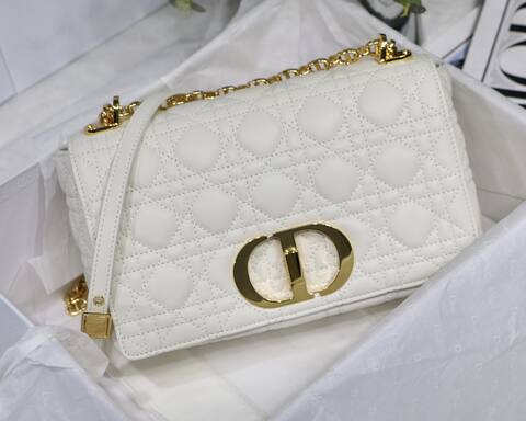 Dior Caro White crossbody 1 1 Replica