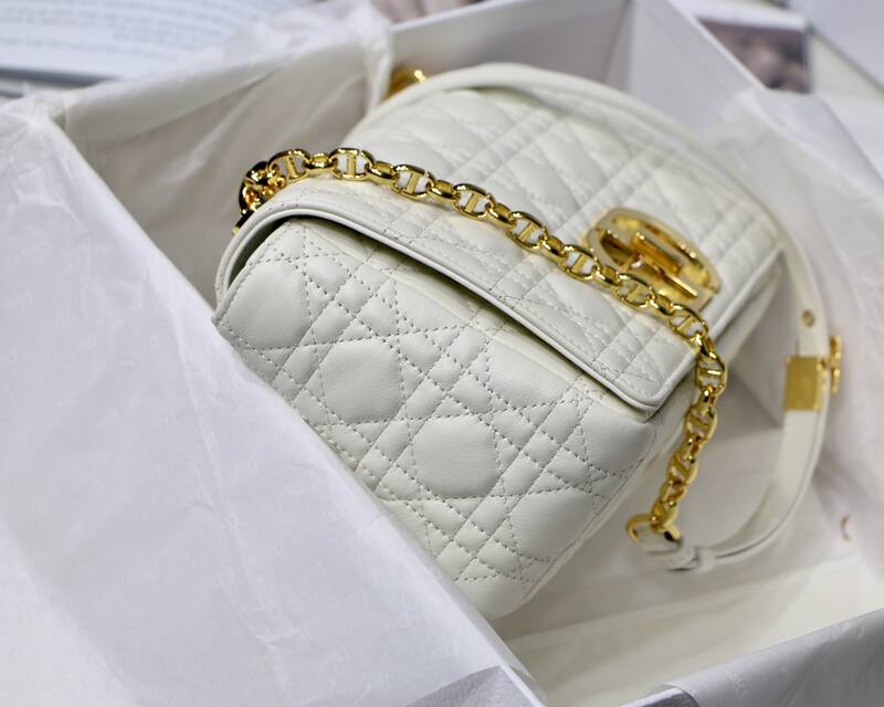 Dior Caro White crossbody — 1:1 Replica