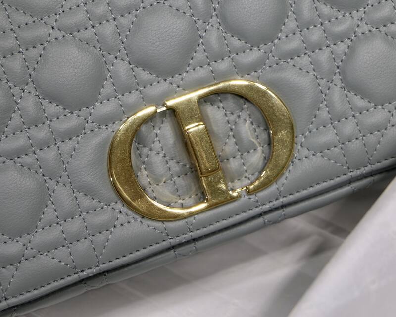 Dior Caro Gray crossbody — 1:1 Replica