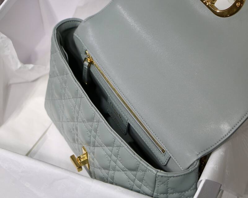 Dior Caro Gray crossbody — 1:1 Replica