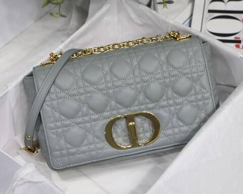 Dior Caro Gray crossbody 1 1 Replica