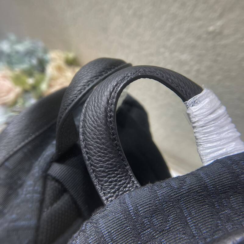 Dior Black Oblique backpack — AAA Quality Replica