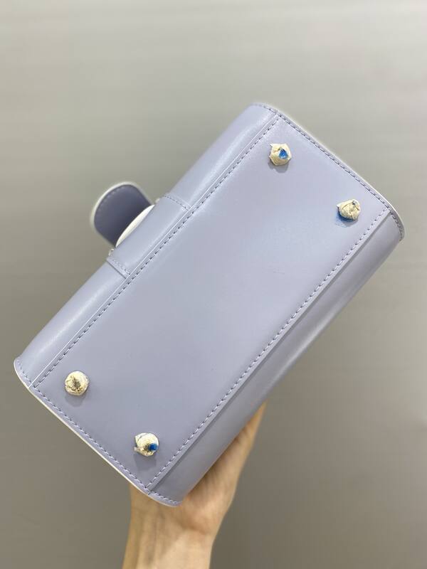 Delvaux Brillant Lavender purple mini crossbody — AAA Quality Replica