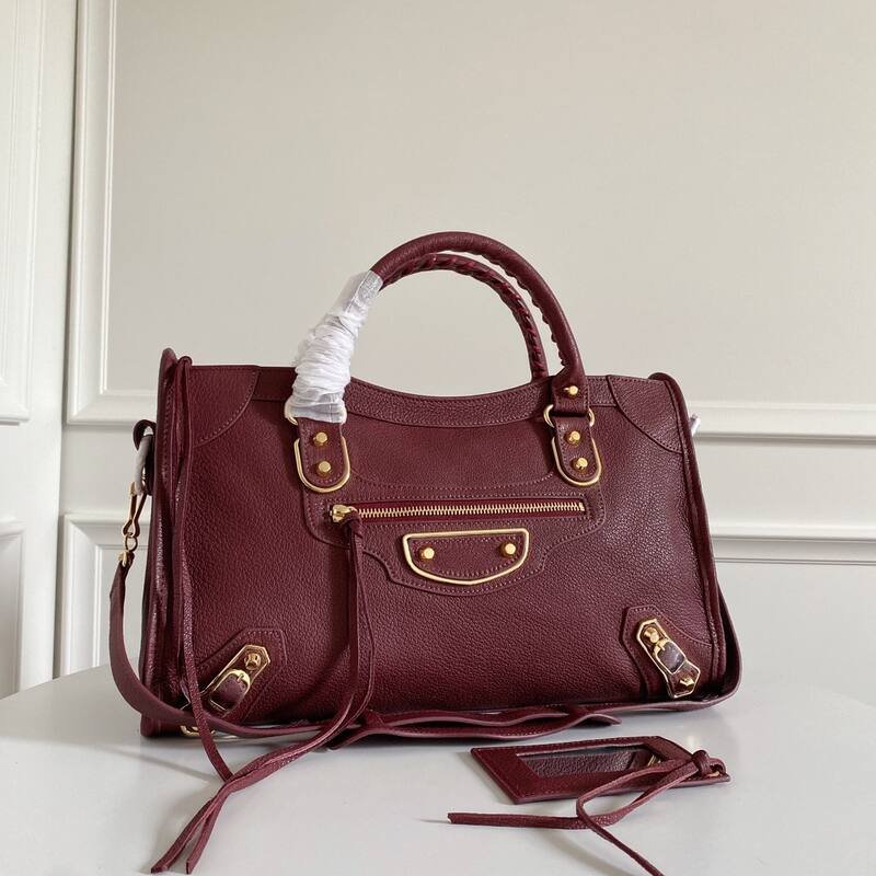 Balenciaga City Gold 38x28x15cm shoulder bag — 1:1 Replica
