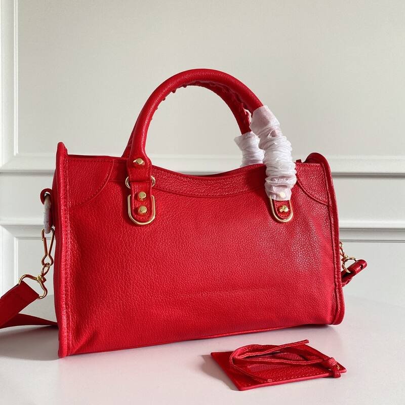 Balenciaga City Red 38x28x15cm shoulder bag — AAA Quality Replica