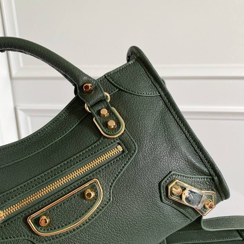 Balenciaga City Green 38x28x15cm shoulder bag — Top Quality Replica