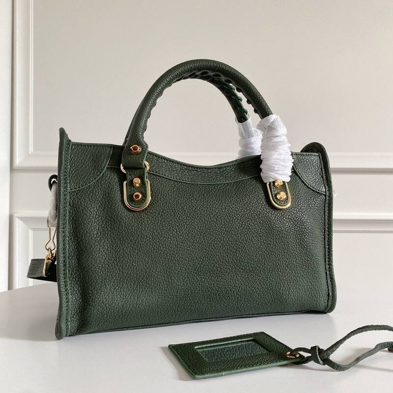 Balenciaga City Green 38x28x15cm shoulder bag — Top Quality Replica