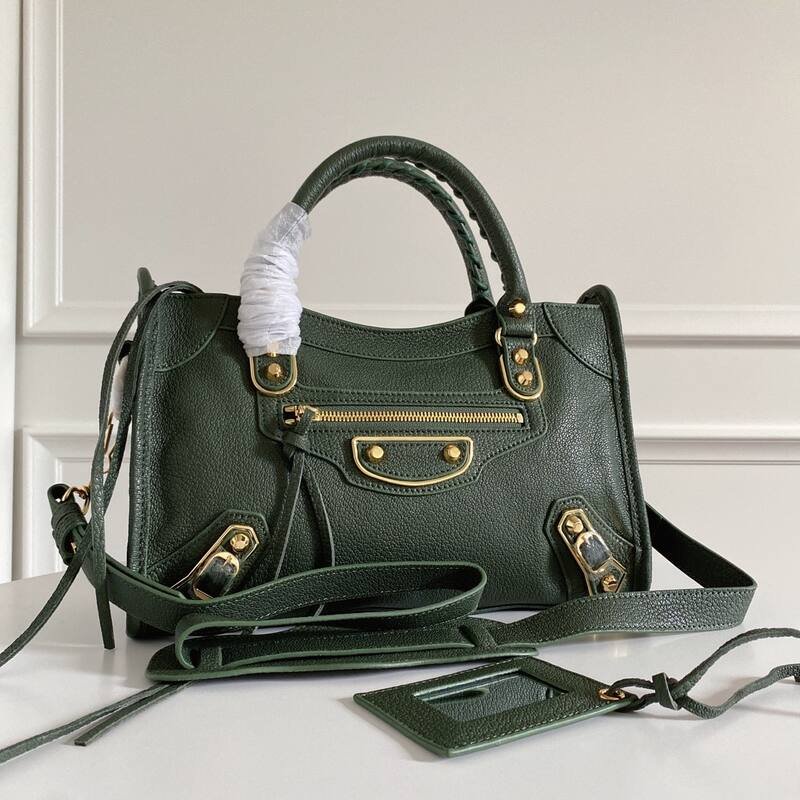 Balenciaga City Green 38x28x15cm shoulder bag — Top Quality Replica