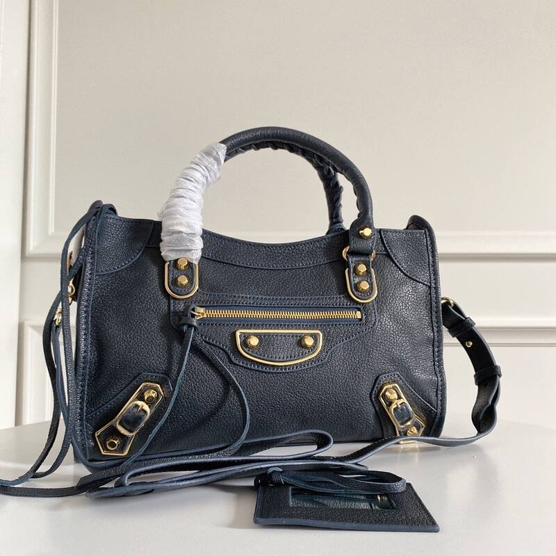 Balenciaga City Gold 38x28x15cm shoulder bag — Top Quality Replica