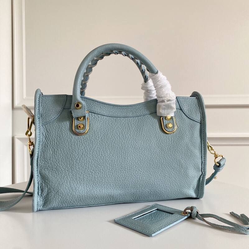 Balenciaga City Blue 38x28x15cm shoulder bag — Premium Replica