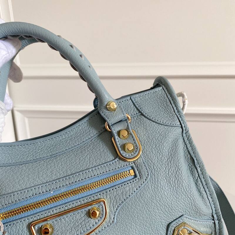 Balenciaga City Blue 38x28x15cm shoulder bag — Premium Replica