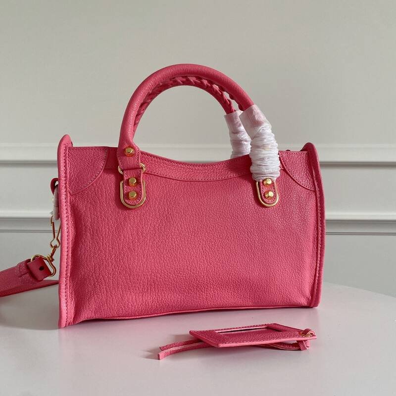 Balenciaga City Pink 38x28x15cm shoulder bag — Premium Replica