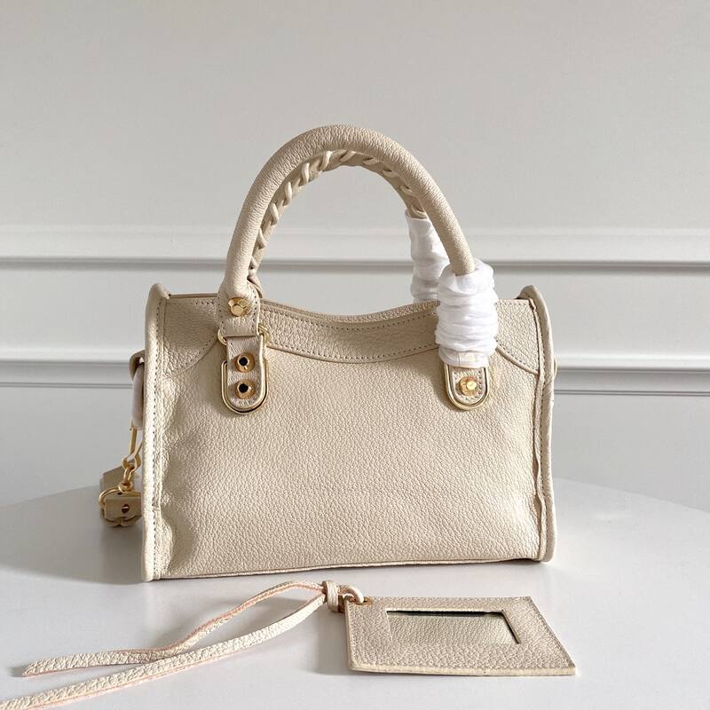 Balenciaga City Beige 38x28x15cm shoulder bag — AAA Quality Replica