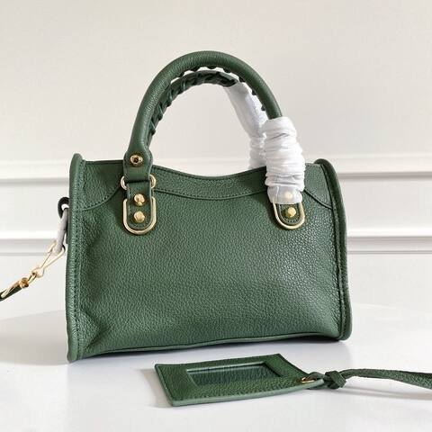 Balenciaga City Green 38x28x15cm shoulder bag Top Quality Replica