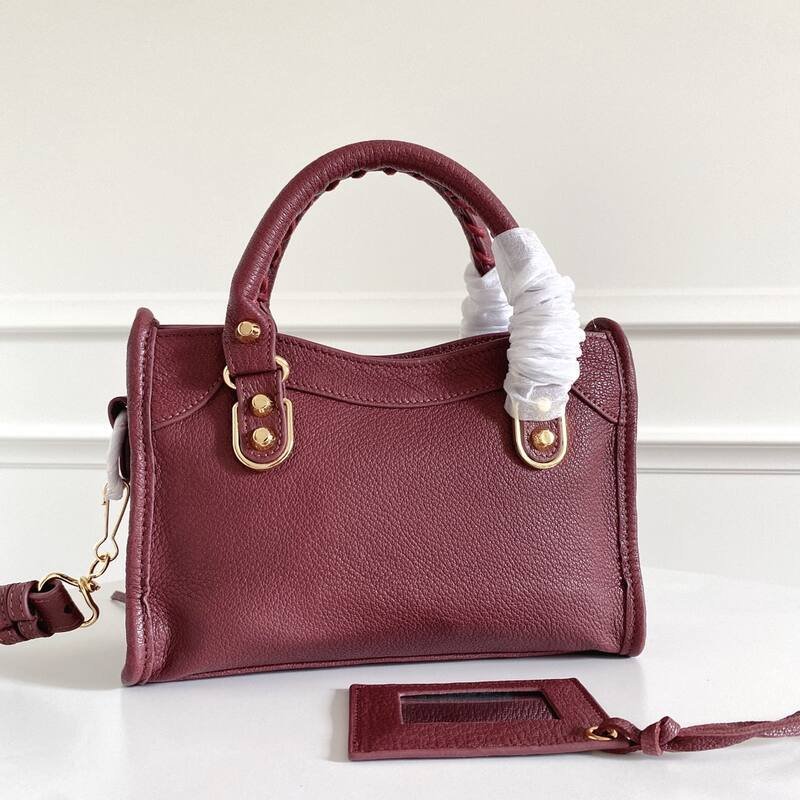Balenciaga City Gold 38x28x15cm shoulder bag — Top Quality Replica