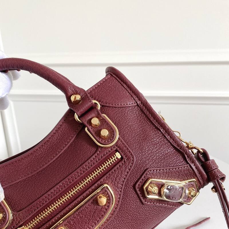 Balenciaga City Gold 38x28x15cm shoulder bag — Top Quality Replica