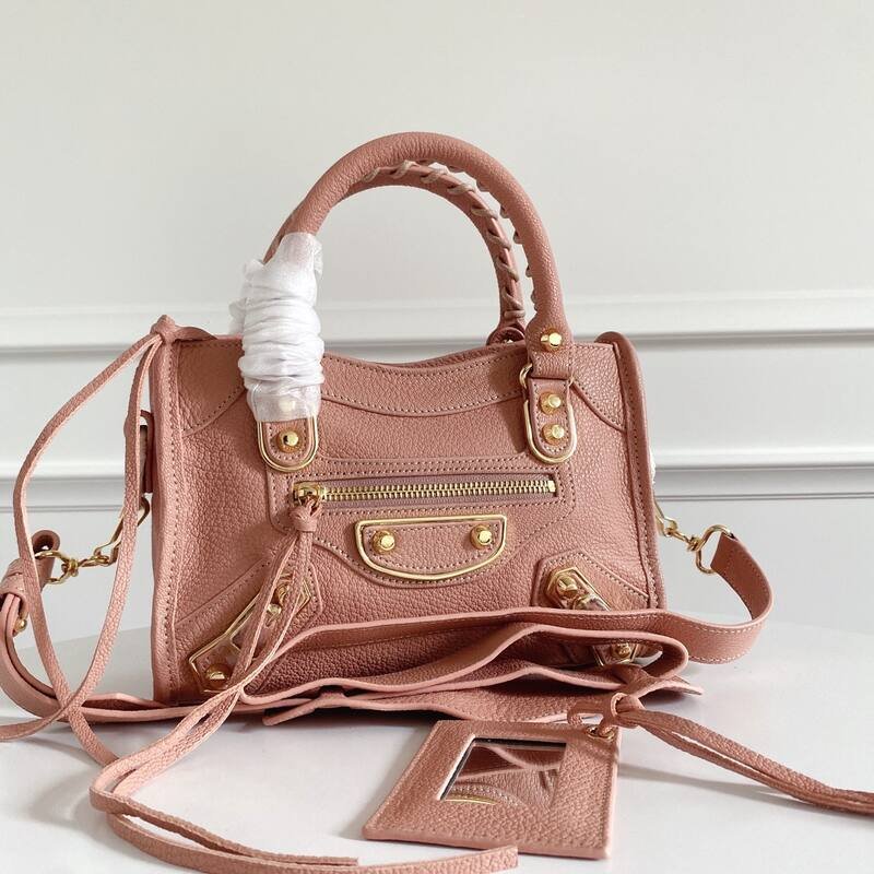 Balenciaga City Pink 38x28x15cm shoulder bag — Premium Replica