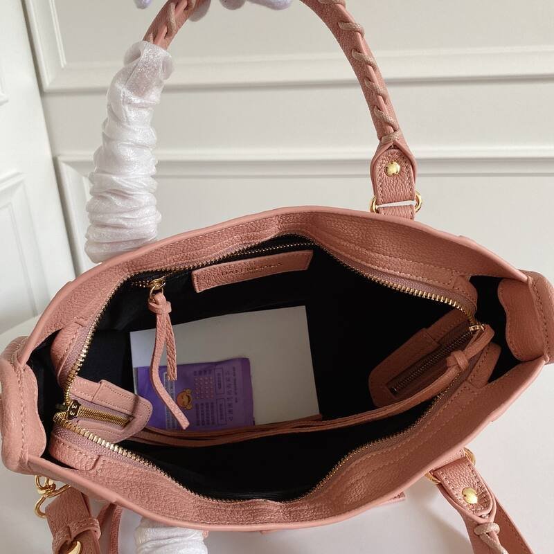 Balenciaga City Pink 38x28x15cm shoulder bag — Premium Replica