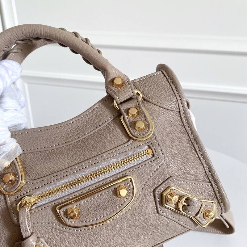 Balenciaga City Beige 38x28x15cm shoulder bag — Top Quality Replica