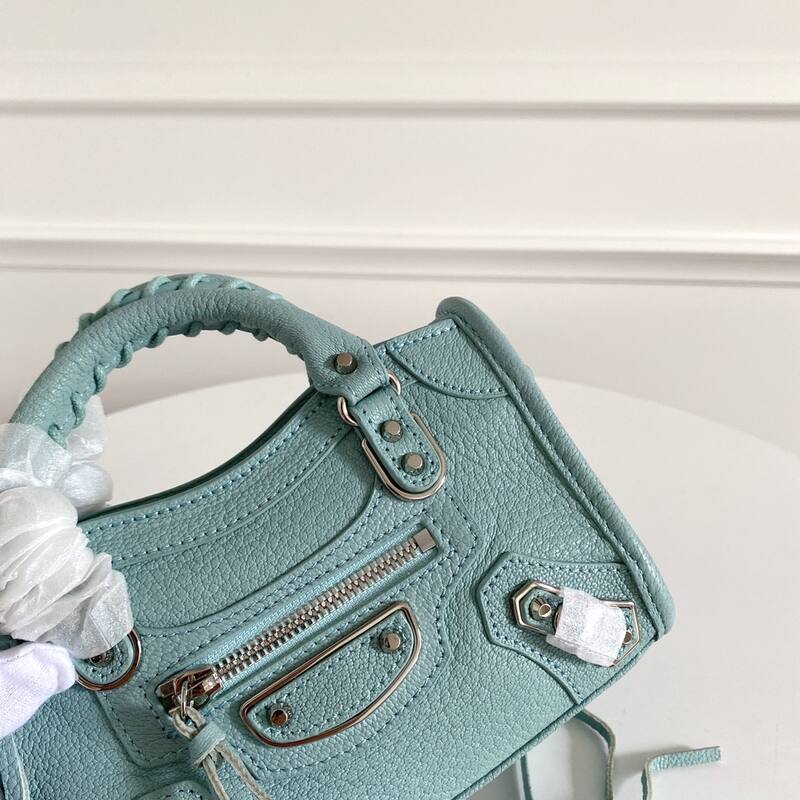 Balenciaga City Blue 38x28x15cm shoulder bag — AAA Quality Replica