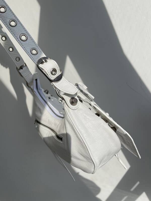 Balenciaga Le Cagole White shoulder bag — 1:1 Replica