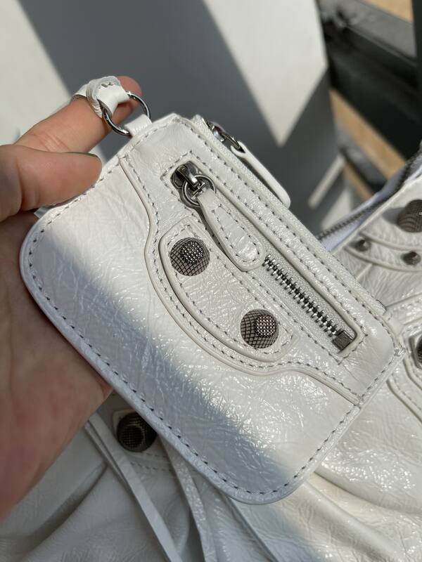 Balenciaga Le Cagole White shoulder bag — 1:1 Replica
