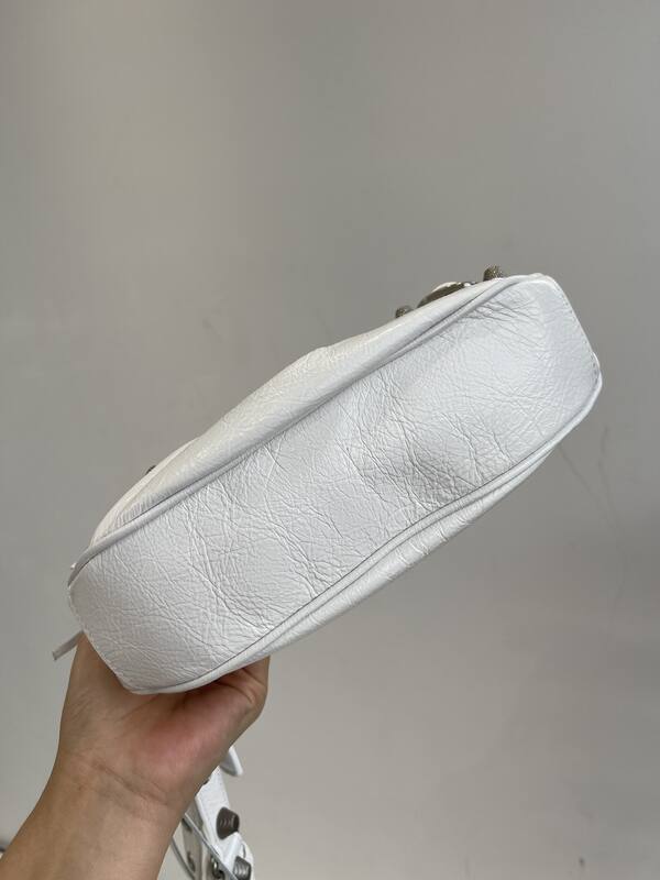 Balenciaga Le Cagole White 26X16X10cm shoulder — Premium Replica