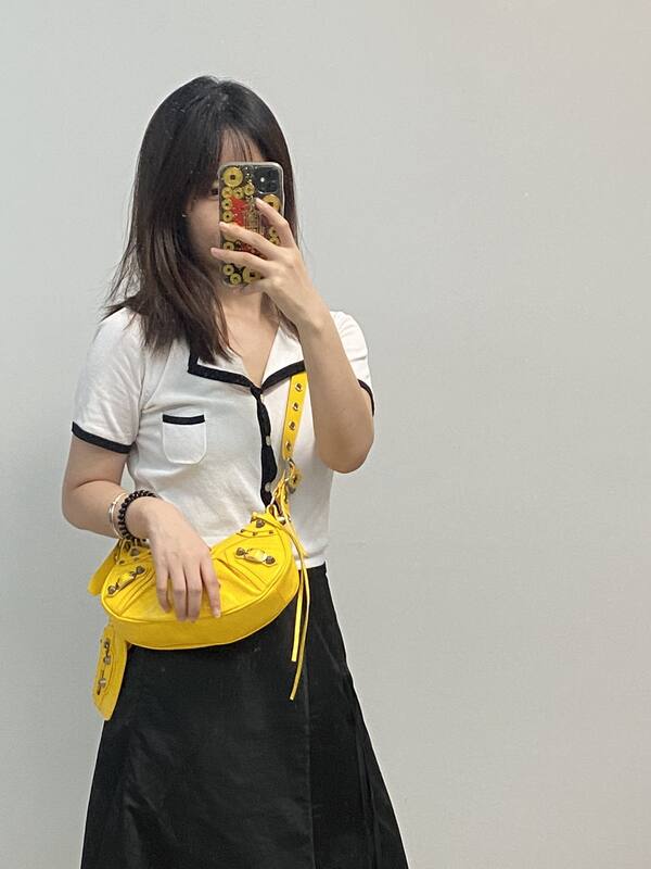 Balenciaga Pink 25x18x10cm shoulder bag — 1:1 Replica