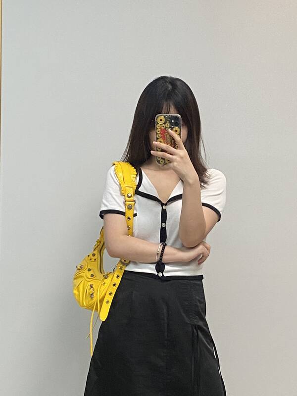Balenciaga Pink 25x18x10cm shoulder bag — 1:1 Replica