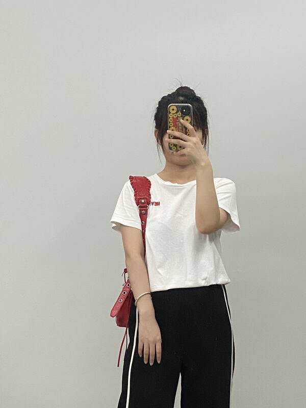 Balenciaga Red 25x18x10cm shoulder bag — Premium Replica