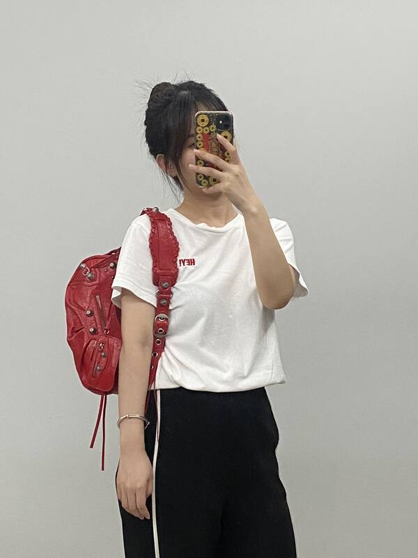 Balenciaga Red 30x22x12cm shoulder bag — Top Quality Replica