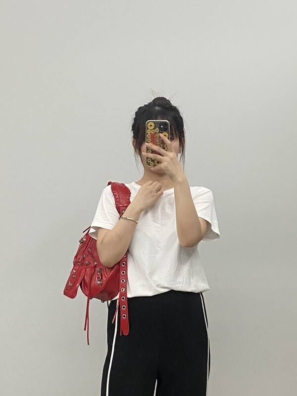 Balenciaga Red 30x22x12cm shoulder bag — Top Quality Replica