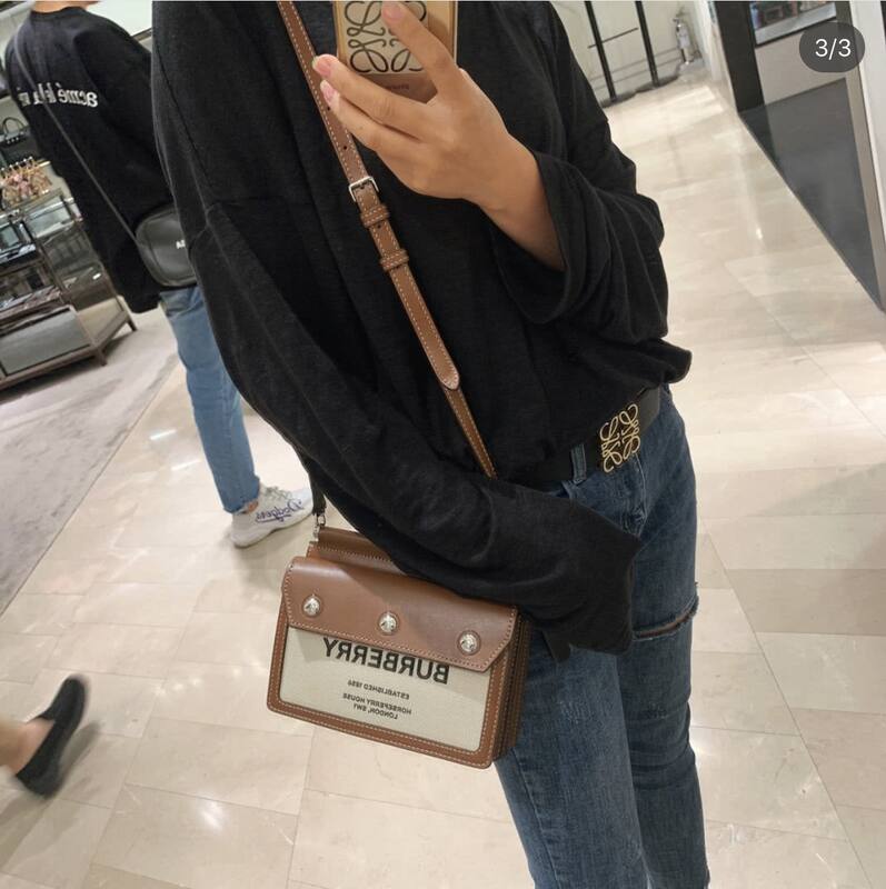 Burberry Brown 25x18x10cm shoulder bag — 1:1 Replica