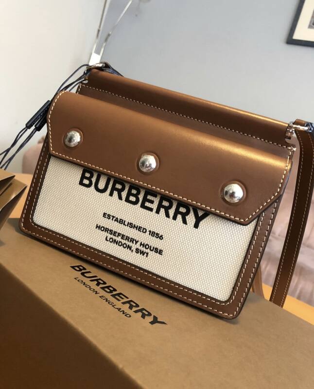 Burberry Brown 25x18x10cm shoulder bag — 1:1 Replica