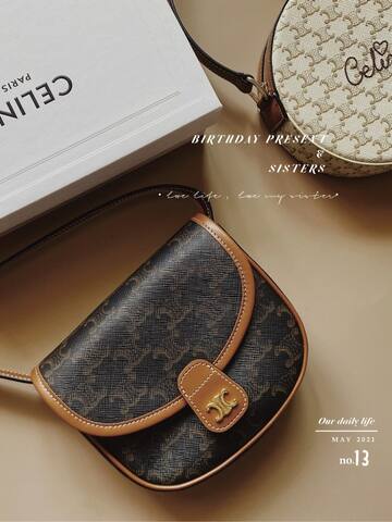 Celine Triomphe shoulder bag 1 1 Replica