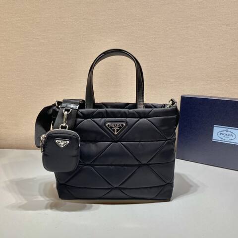 Prada Black 25x18x10cm shoulder bag AAA Quality Replica