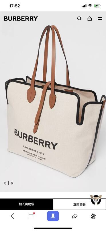 Burberry Brown 40x30x16cm shoulder bag — AAA Quality Replica