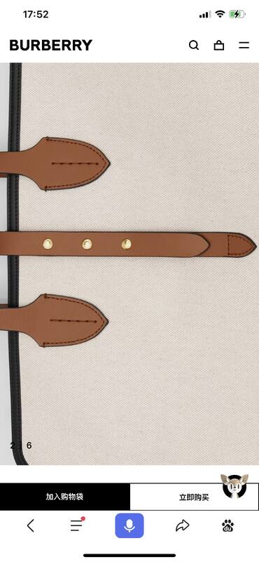 Burberry Brown 40x30x16cm shoulder bag — AAA Quality Replica
