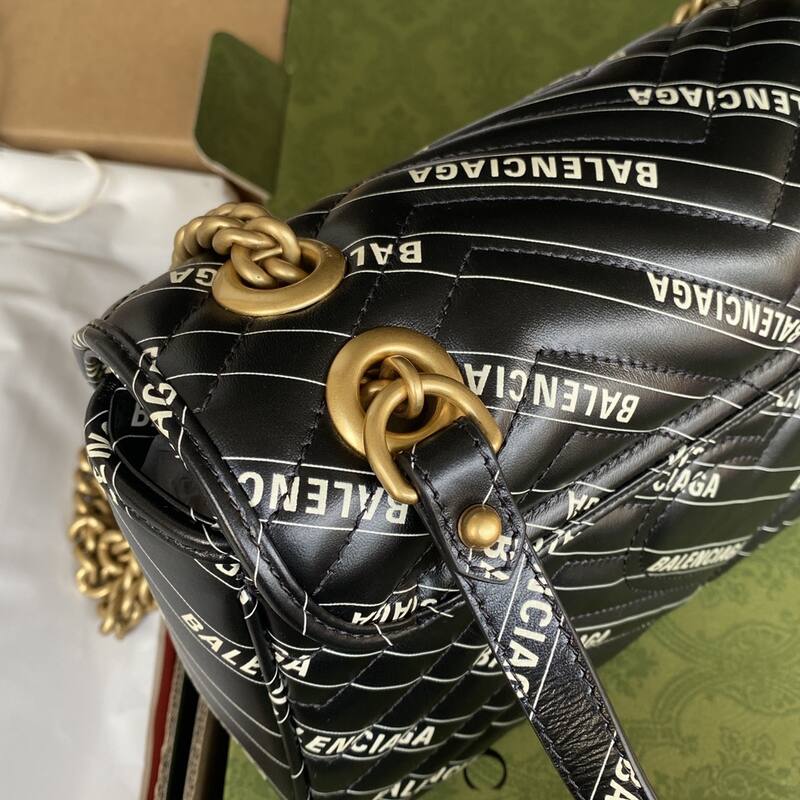 Balenciaga Marmont Black shoulder bag — Premium Replica