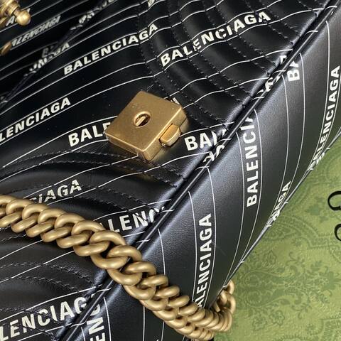 Balenciaga Marmont Black 26x15cm shoulder bag Premium Replica