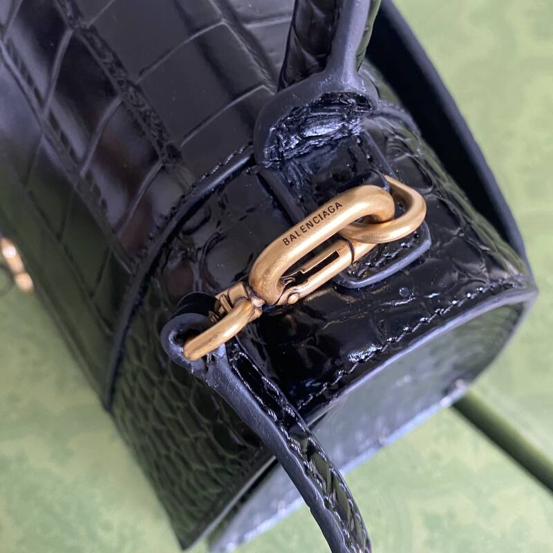 Balenciaga Hourglass Black 23x14x10cm shoulder bag — 1:1 Replica
