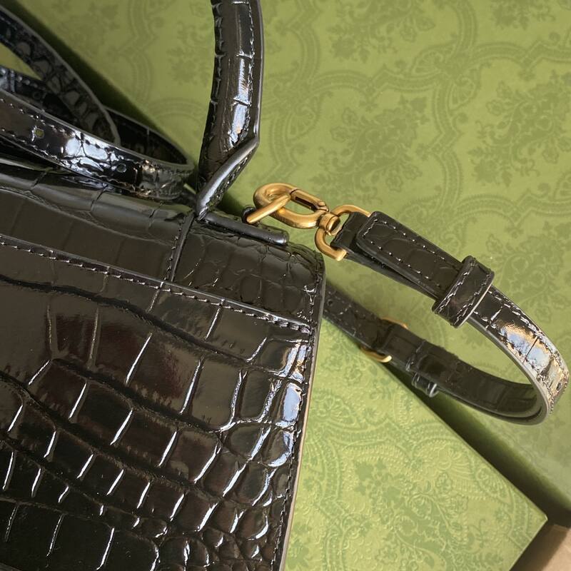 Balenciaga Hourglass Black 23x14x10cm shoulder bag — AAA Quality Replica