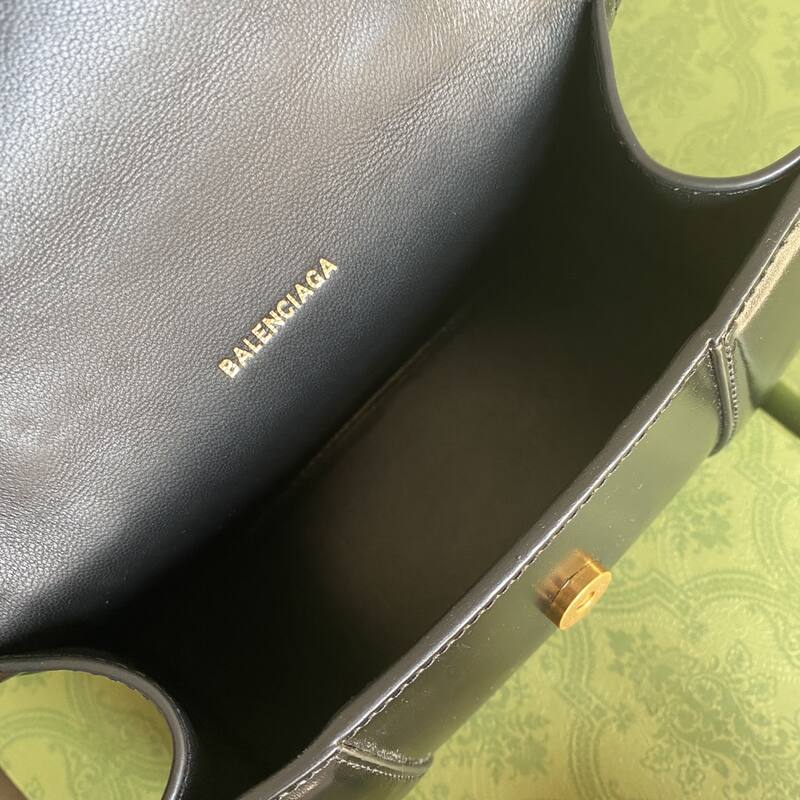 Balenciaga Hourglass Black 23x14x10cm shoulder bag — AAA Quality Replica
