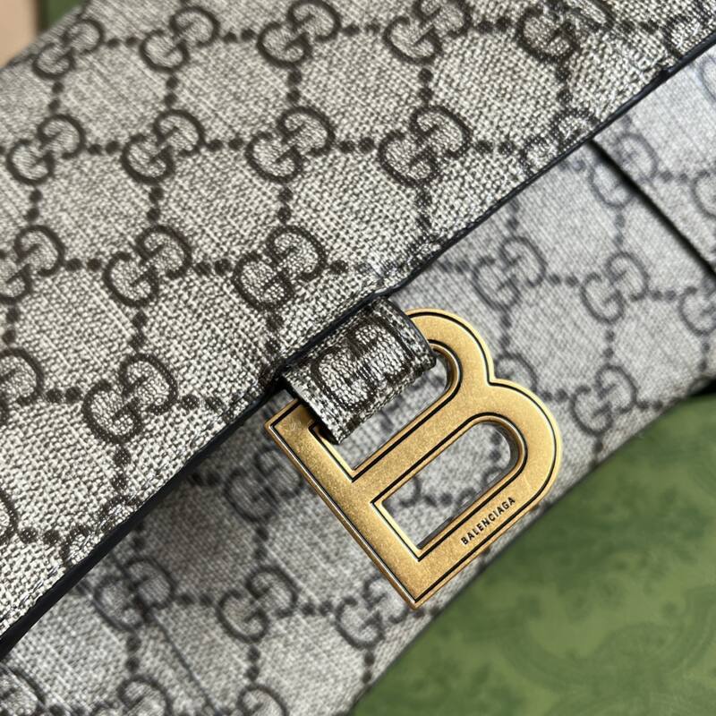 Balenciaga Hourglass Monogram 23x14x10cm shoulder bag — Premium Replica