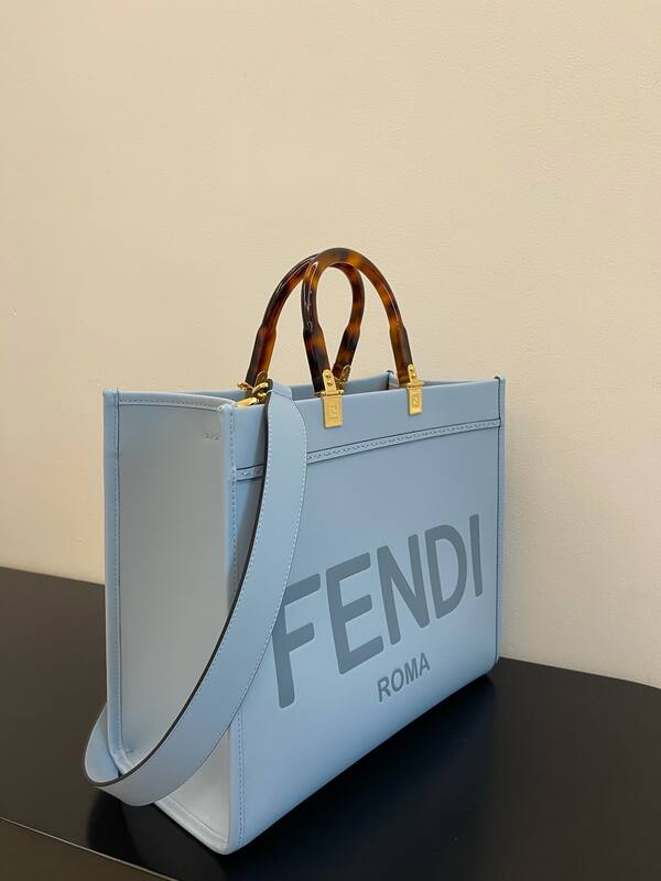 Fendi Blue 30x22x12cm shoulder bag — Top Quality Replica