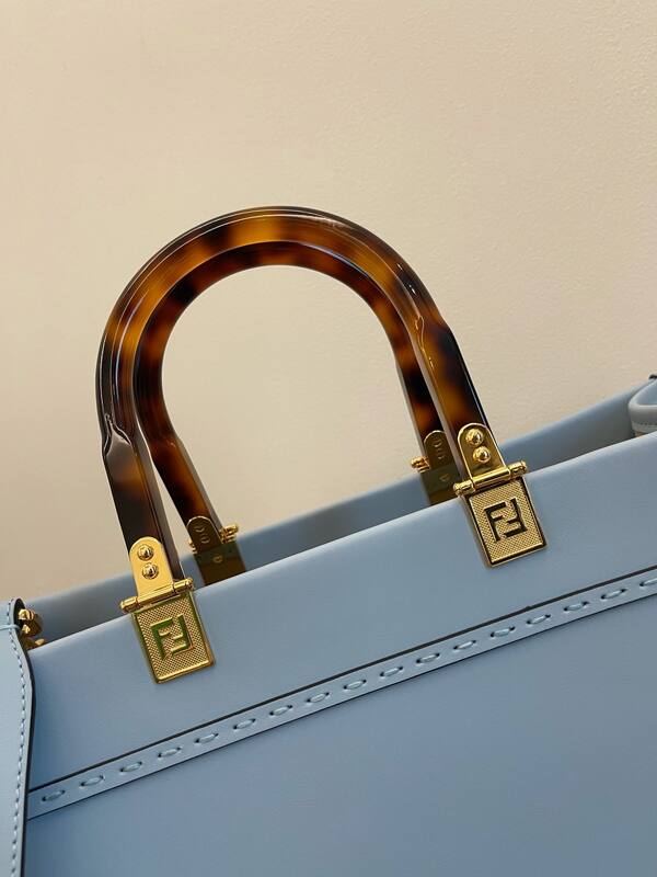 Fendi Blue 30x22x12cm shoulder bag — Top Quality Replica